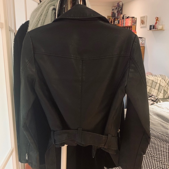 Faux Leather Moto Jacket - Picture 2 of 5